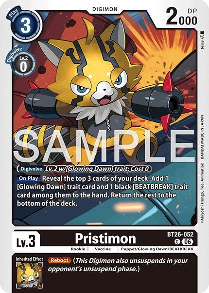 Image for Pristimon - Digimon Card Game