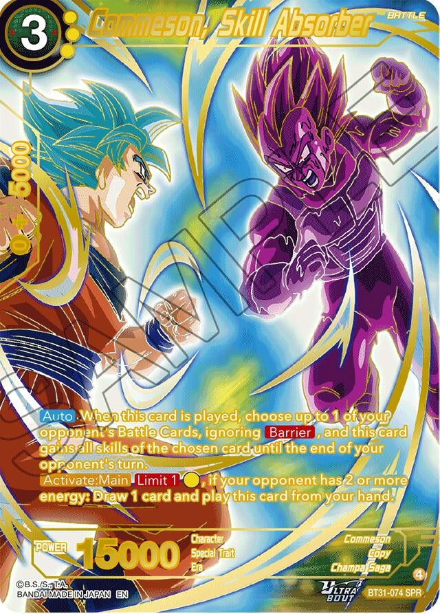 Image for Commeson, Skill Absorber (SPR) - Dragon Ball Super: Masters