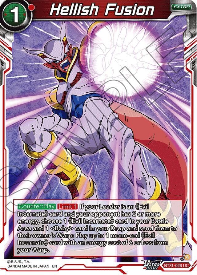 Image for Hellish Fusion - Dragon Ball Super: Masters