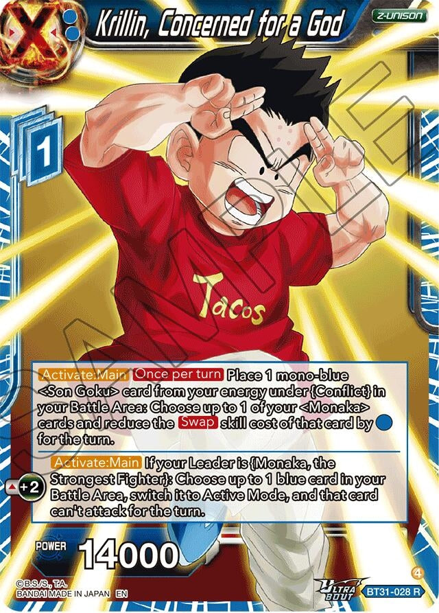 Image for Krillin, Concerned for a God - Dragon Ball Super: Masters