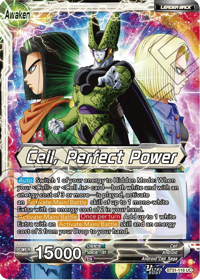 Image for Cell // Cell, Perfect Power - Dragon Ball Super: Masters