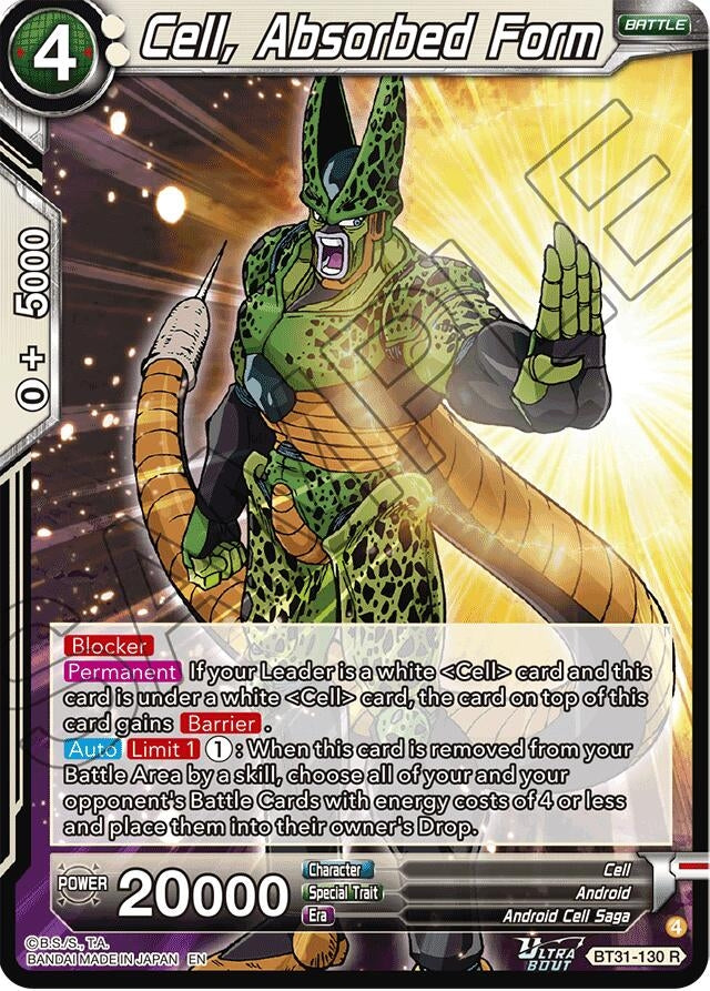 Image for Cell, Absorbed Form - Dragon Ball Super: Masters