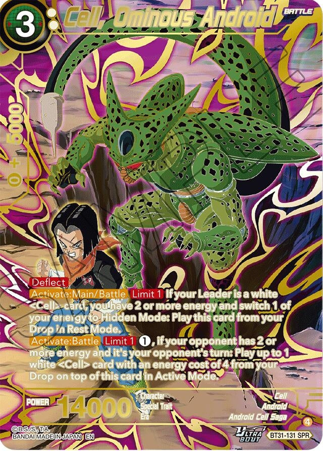 Image for Cell, Ominous Android (SPR) - Dragon Ball Super: Masters
