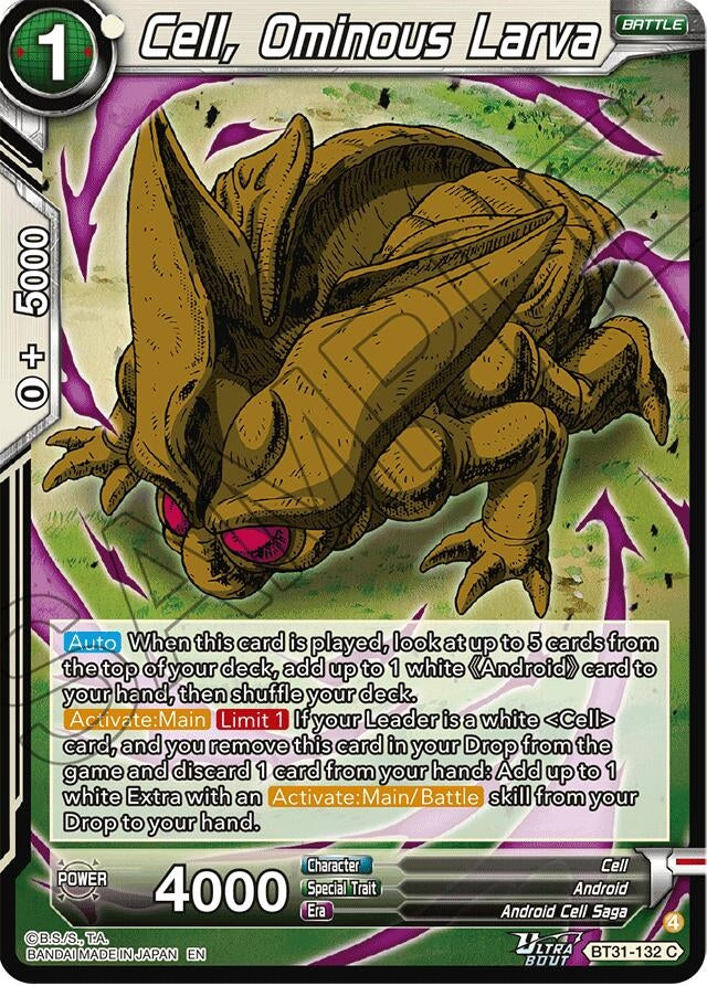 Image for Cell, Ominous Larva - Dragon Ball Super: Masters
