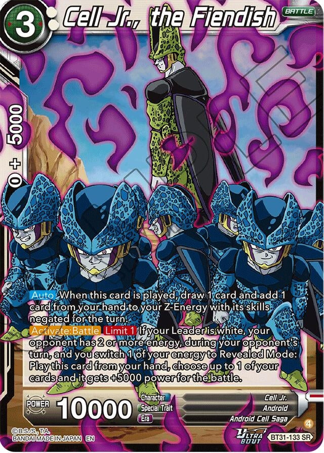 Image for Cell Jr., the Fiendish - Dragon Ball Super: Masters