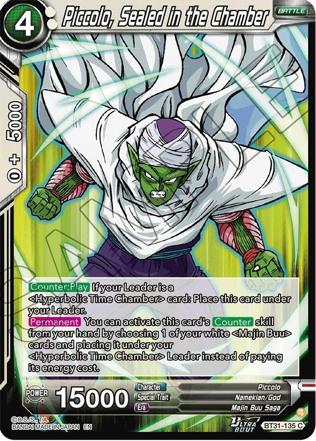Image for Piccolo, Sealed in the Chamber - Dragon Ball Super: Masters