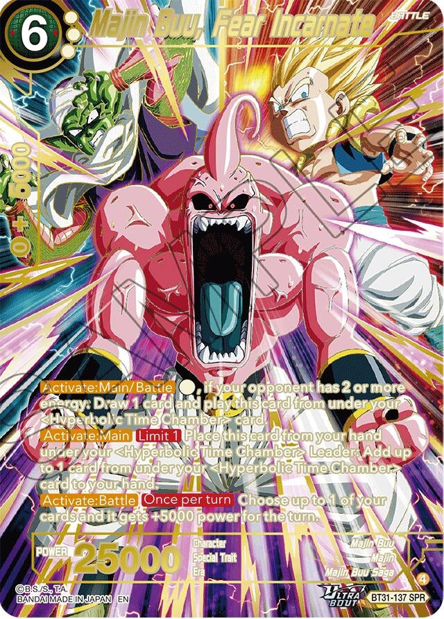Image for Majin Buu, Fear Incarnate (SPR) - Dragon Ball Super: Masters