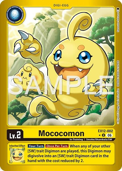 Image for Mococomon (Limited Foil) (EX-12) - Digimon Card Game