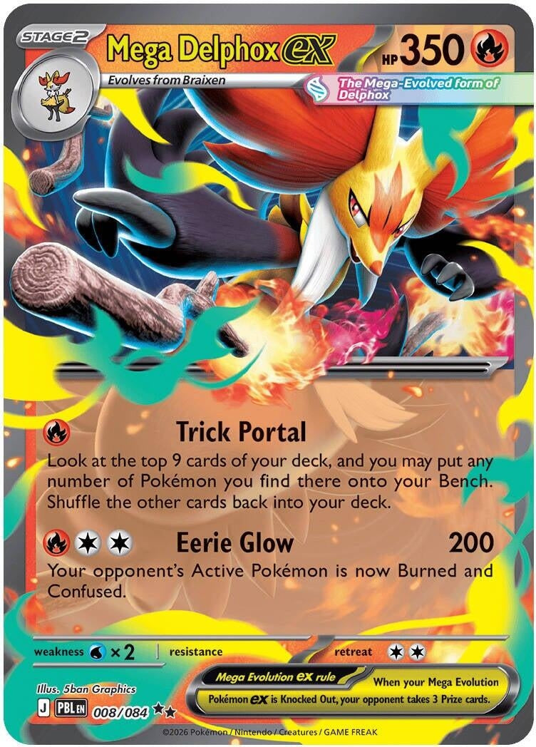 Image for Mega Delphox ex - Pokemon