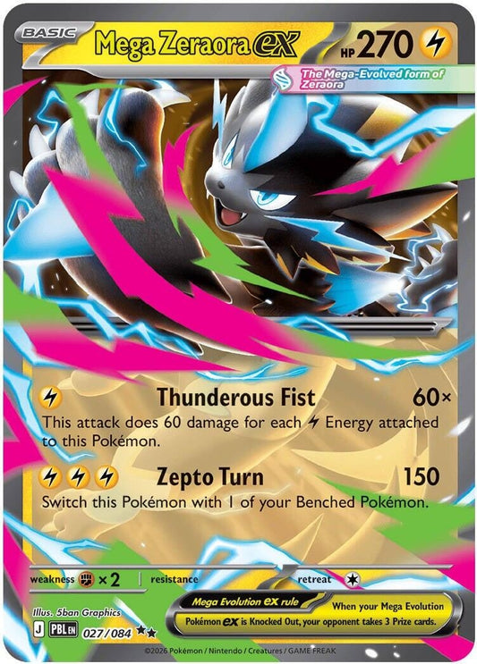 Image for Mega Zeraora ex - Pokemon