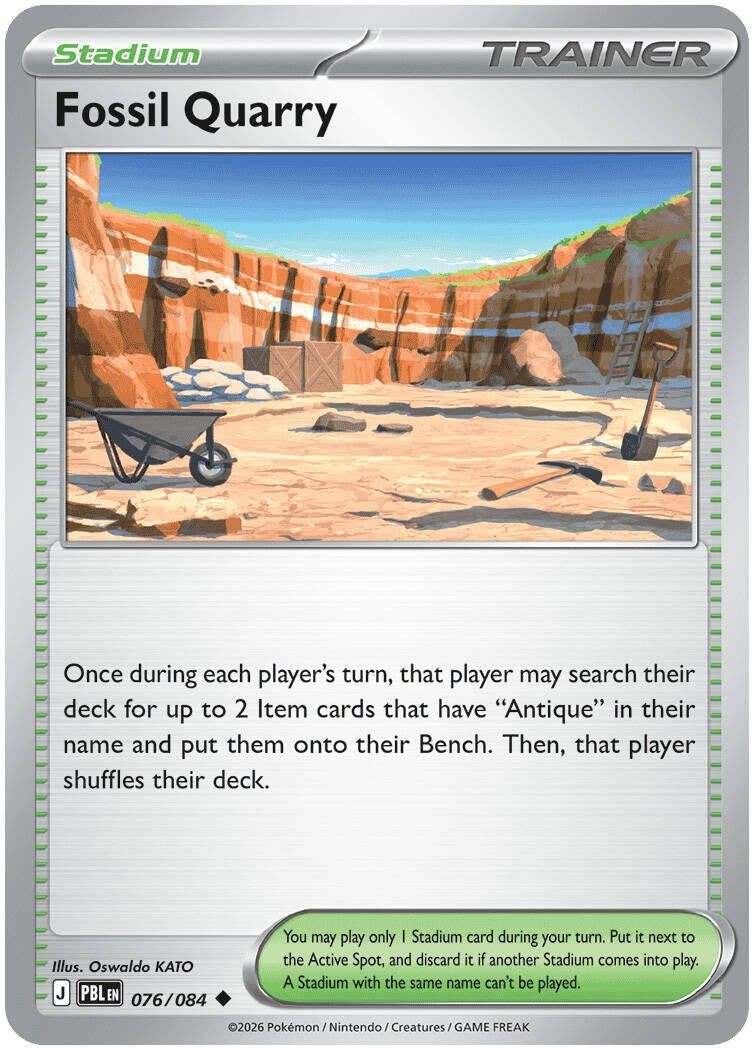 Image for Fossil Quarry - Pokemon