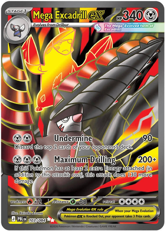 Image for Mega Excadrill ex - Pokemon