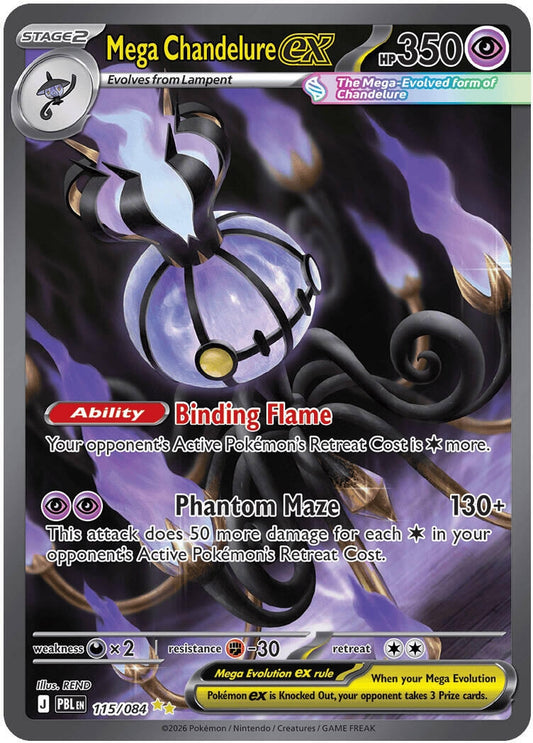 Image for Mega Chandelure ex - Pokemon