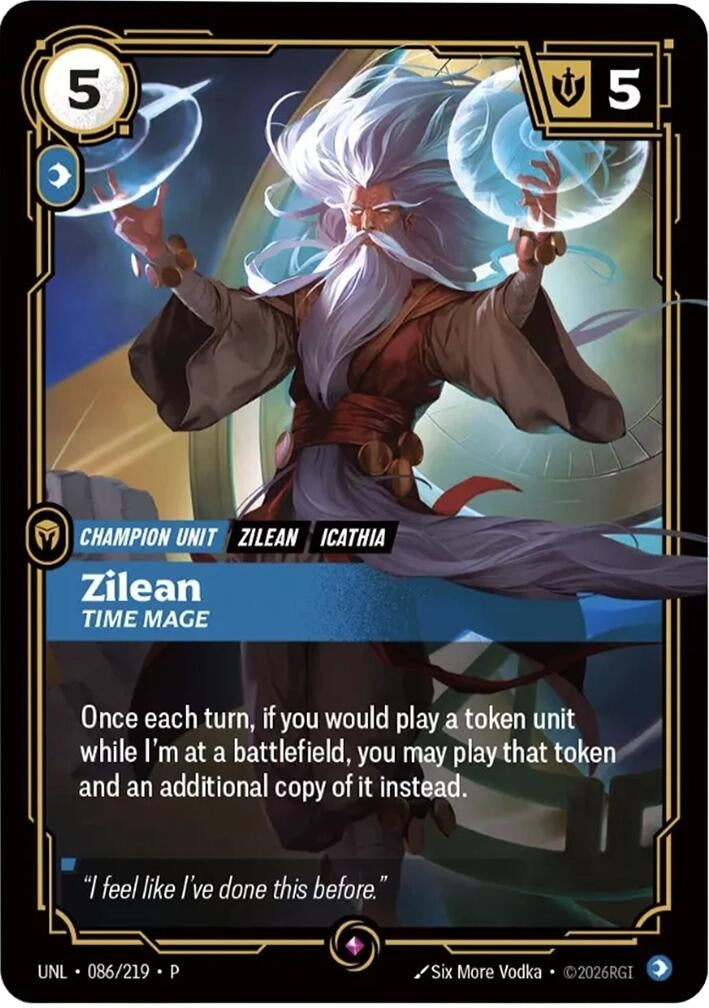 Image for Zilean, Time Mage - Riftbound: League of Legends Trading Card Game