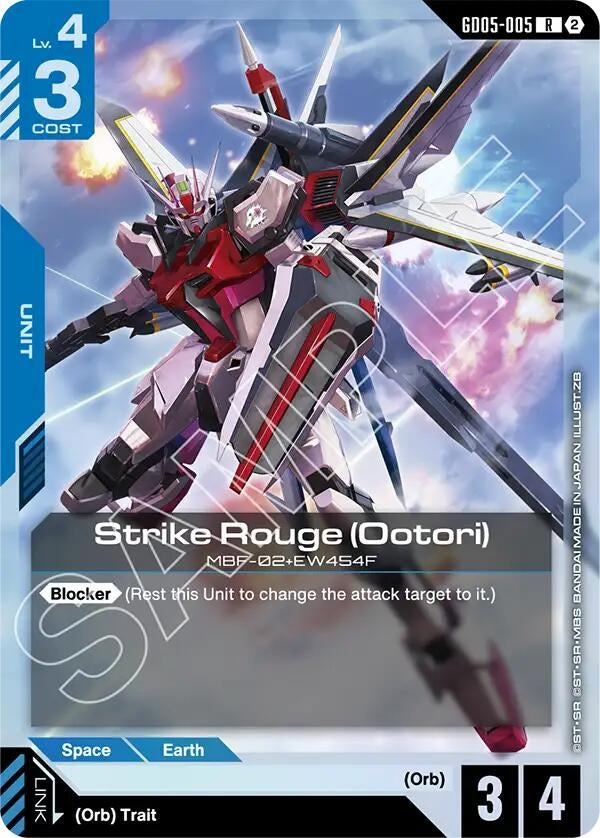 Image for Strike Rouge (Ootori) - Gundam Card Game