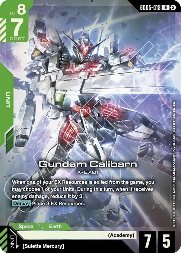 Image for Gundam Calibarn - Gundam Card Game