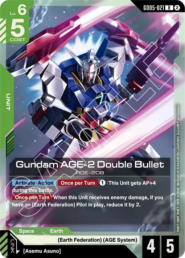 Image for Gundam AGE-2 Double Bullet - Gundam Card Game