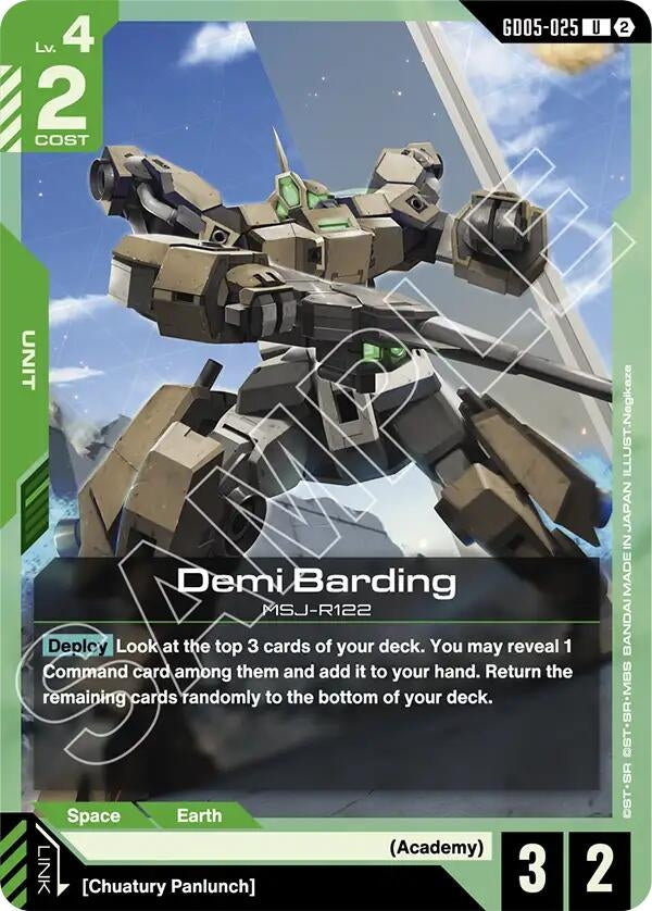 Image for Demi Barding - Gundam Card Game