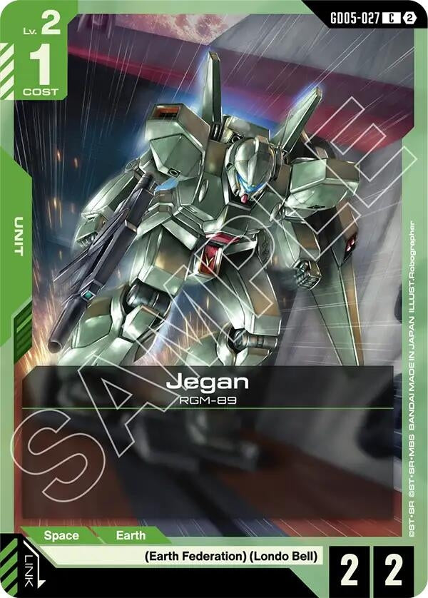 Image for Jegan - Gundam Card Game