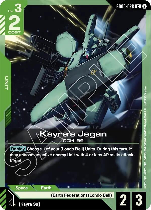 Image for Kayra's Jegan - Gundam Card Game