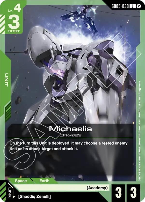 Image for Michaelis - Gundam Card Game