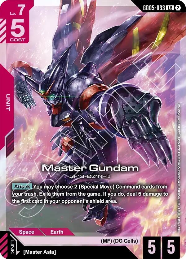 Image for Master Gundam - Gundam Card Game