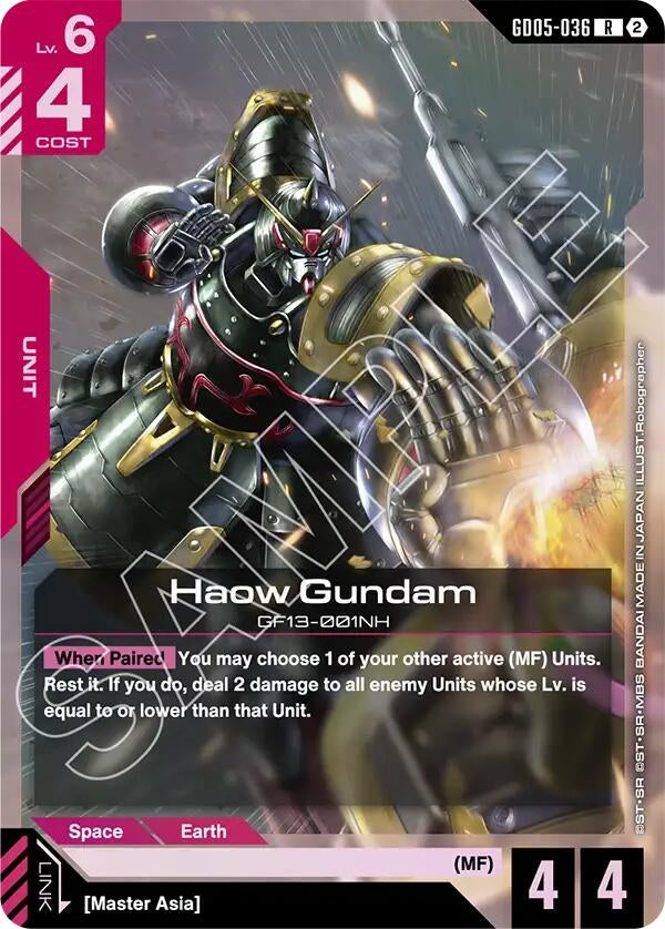 Image for Haow Gundam - Gundam Card Game