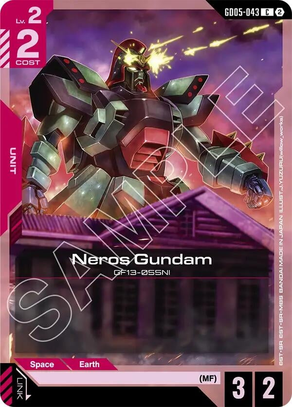 Image for Neros Gundam - Gundam Card Game