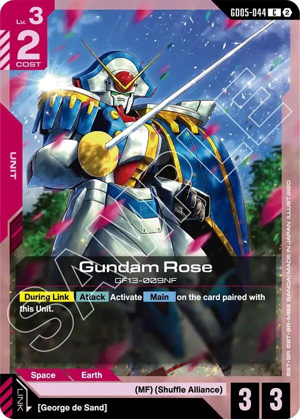 Image for Gundam Rose - Gundam Card Game