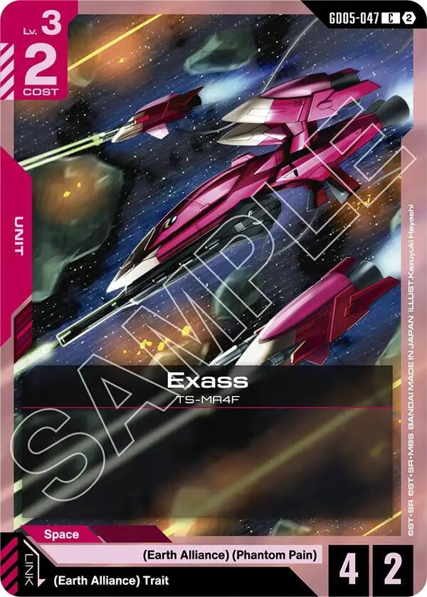 Image for Exass - Gundam Card Game
