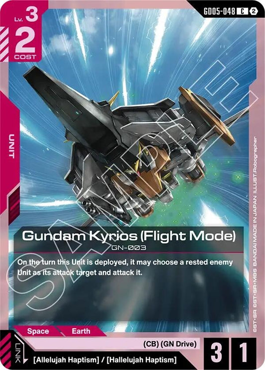 Image for Gundam Kyrios (Flight Mode) - Gundam Card Game