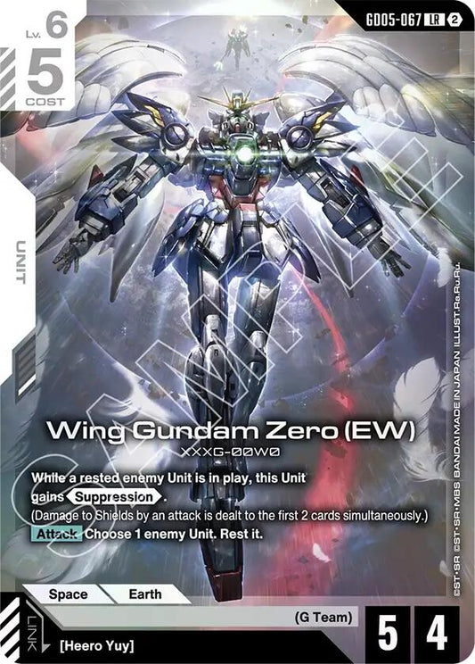Image for Wing Gundam Zero (EW) - Gundam Card Game