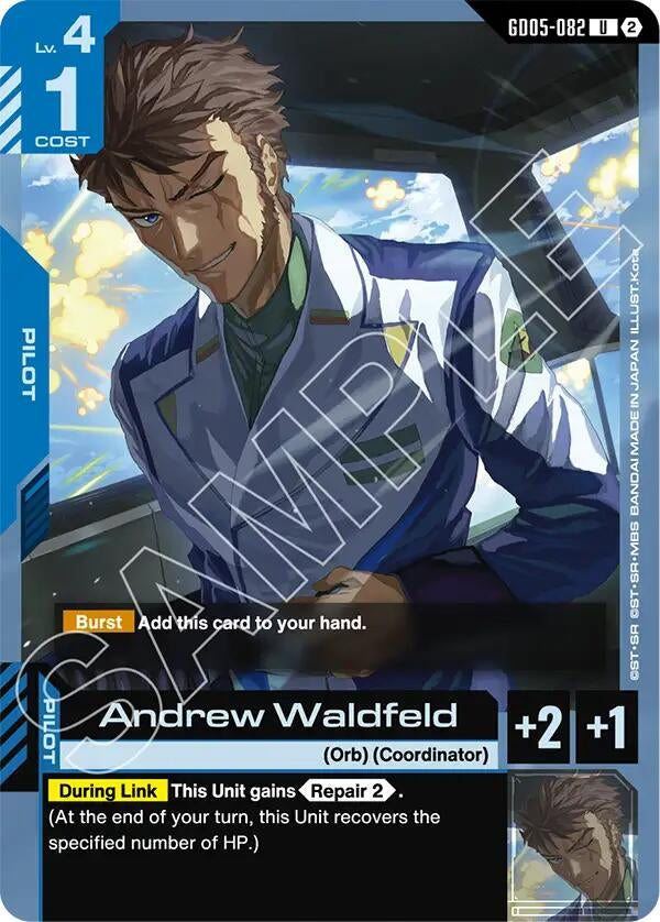 Image for Andrew Waldfeld - Gundam Card Game