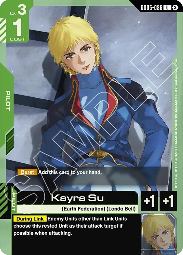 Image for Kayra Su - Gundam Card Game