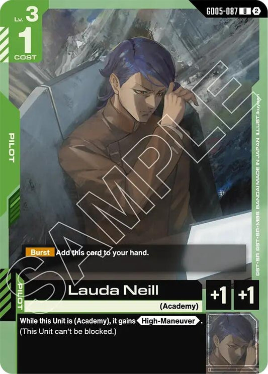 Image for Lauda Neill - Gundam Card Game