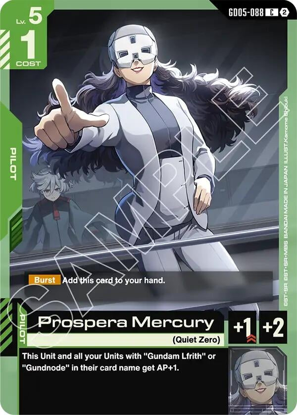 Image for Prospera Mercury - Gundam Card Game