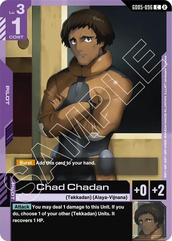 Image for Chad Chadan - Gundam Card Game