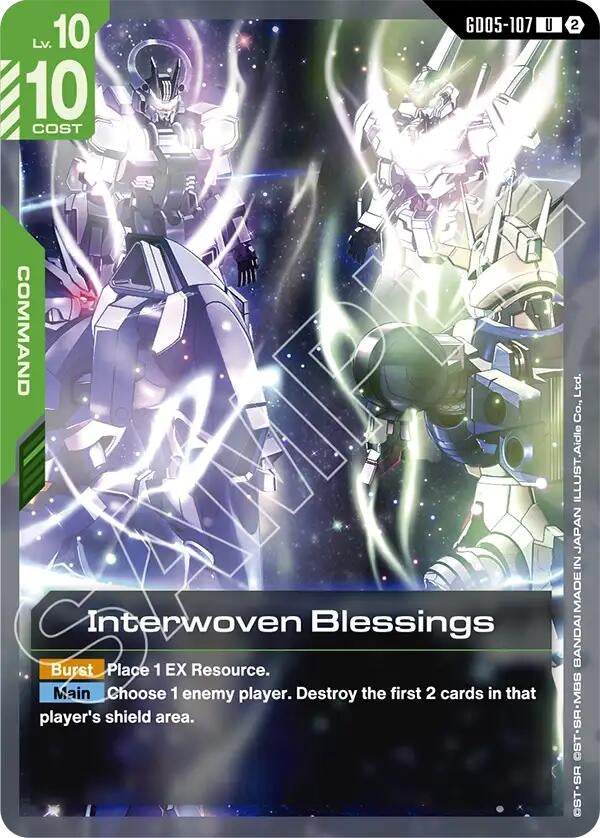 Image for Interwoven Blessings - Gundam Card Game
