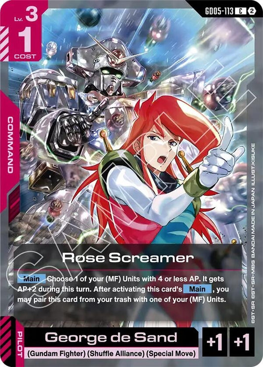Image for Rose Screamer - Gundam Card Game