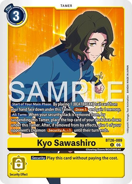Image for Kyo Sawashiro - Digimon Card Game