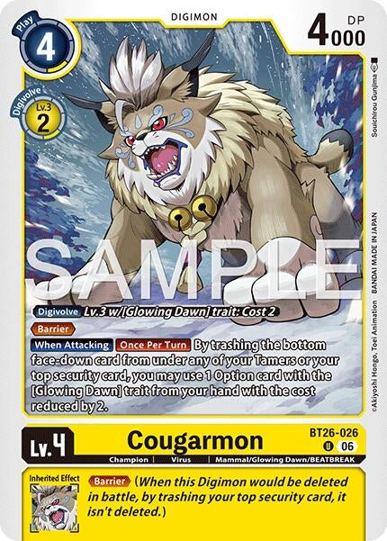 Image for Cougarmon - Digimon Card Game