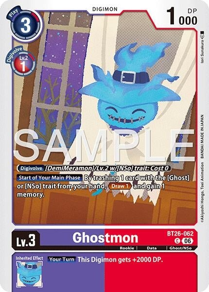 Image for Ghostmon - Digimon Card Game