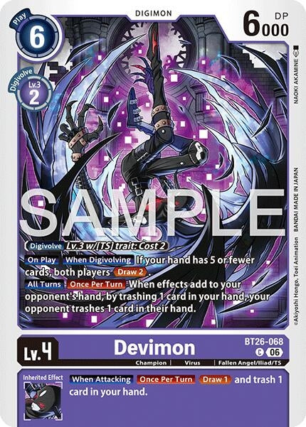 Image for Devimon - Digimon Card Game