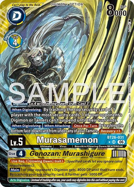 Image for Murasamemon // Gonozan: Murashigure (Alternate Art) - Digimon Card Game