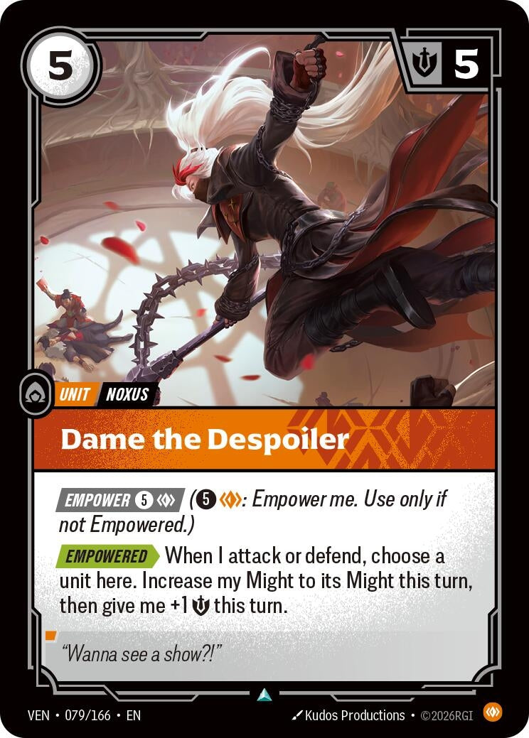 Image for Dame the Despoiler - Riftbound: League of Legends Trading Card Game