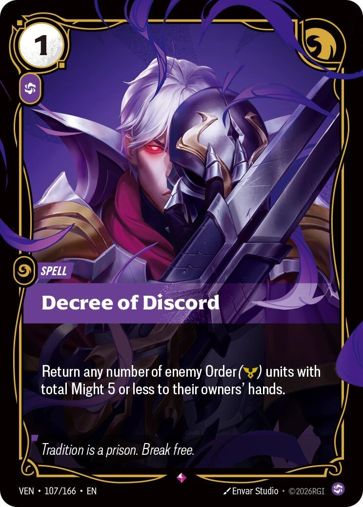 Image for Decree of Discord - Riftbound: League of Legends Trading Card Game