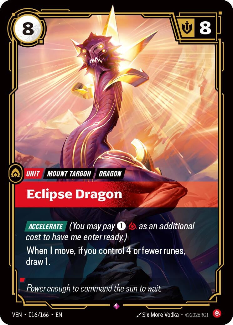 Image for Eclipse Dragon - Riftbound: League of Legends Trading Card Game