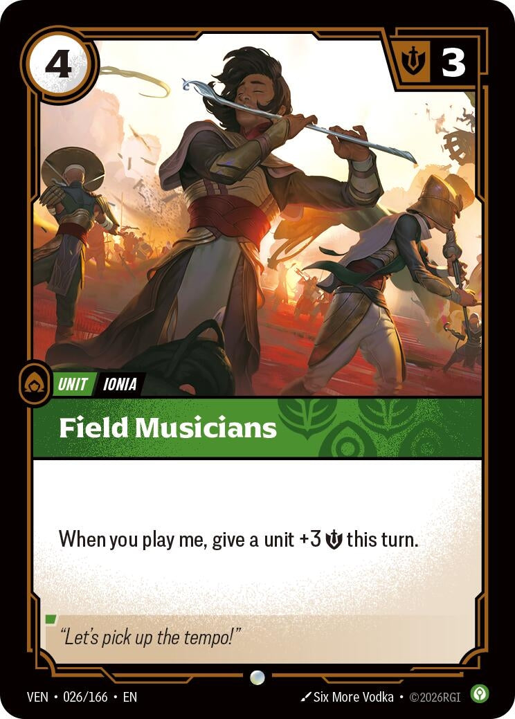 Image for Field Musicians - Riftbound: League of Legends Trading Card Game