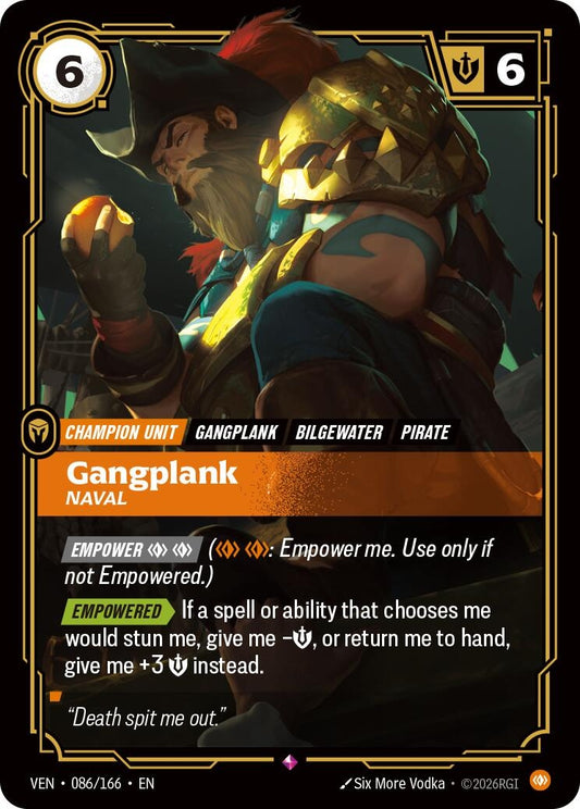 Image for Gangplank, Naval - Riftbound: League of Legends Trading Card Game