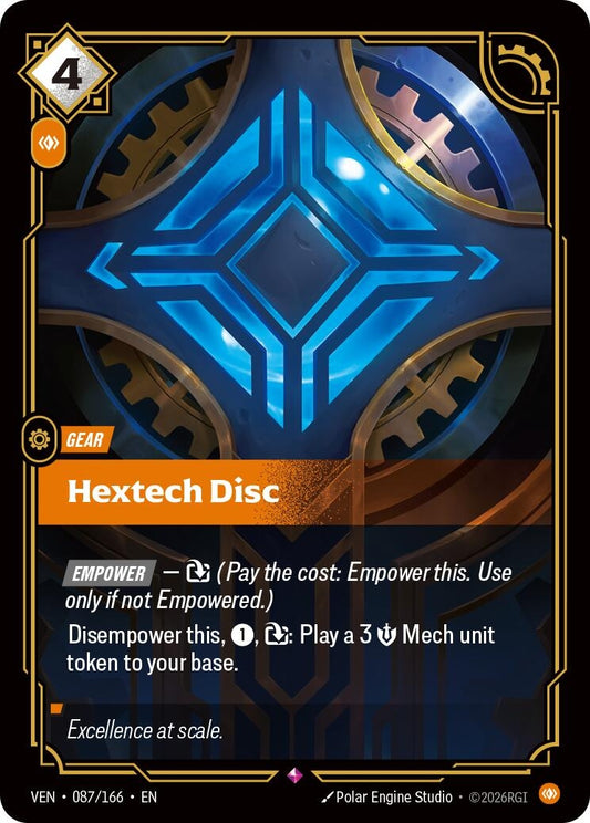 Image for Hextech Disc - Riftbound: League of Legends Trading Card Game